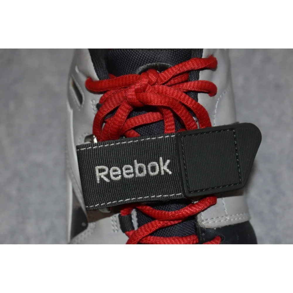 Reebok CrossFit Oly Lifter Women 8 Grey Red‎ Weightlifting U-Form Shoes J99457